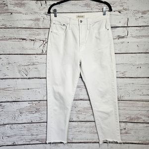 Madewell White Women's Perfect Summer Jeans, 28
